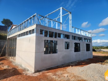 Casas Pré Fabricadas Steel Frame Preço em Santa Barbára D`Oeste